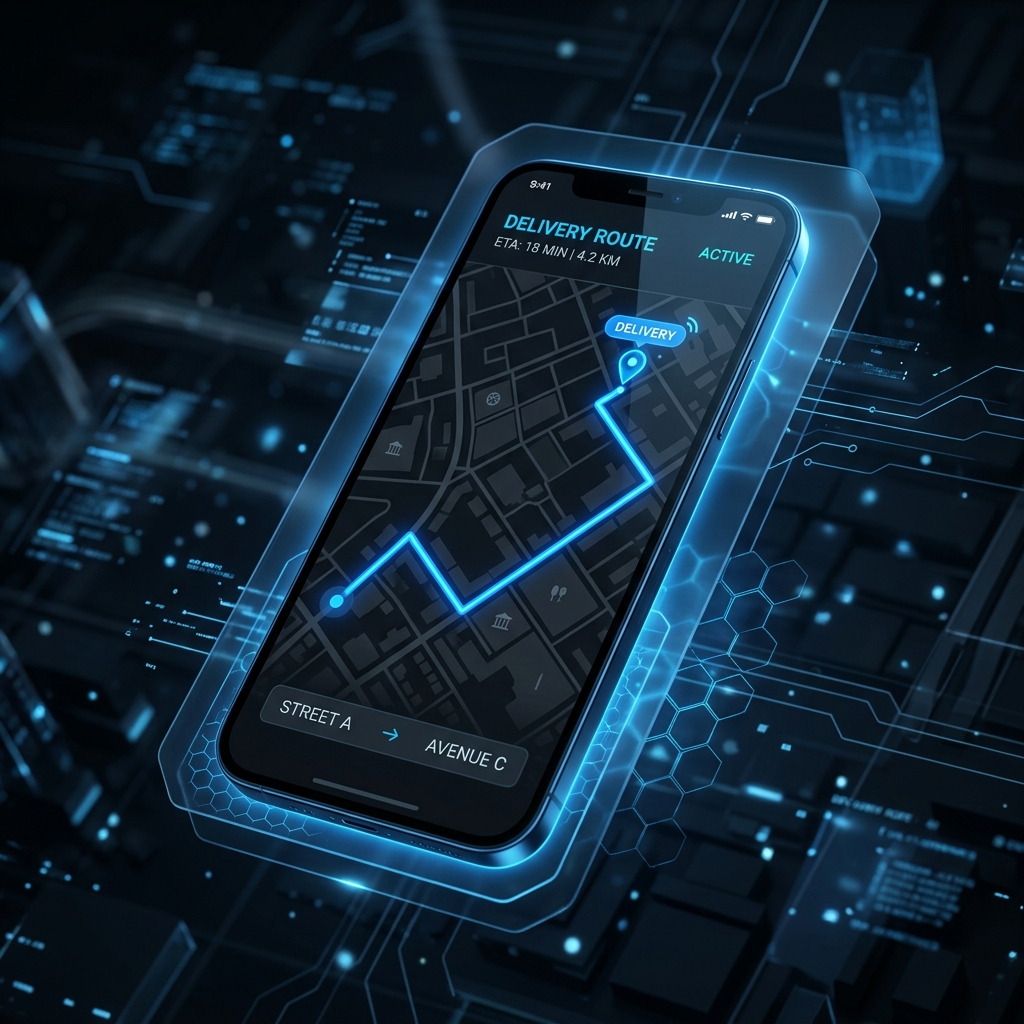 Смартфон з трекінгом авто